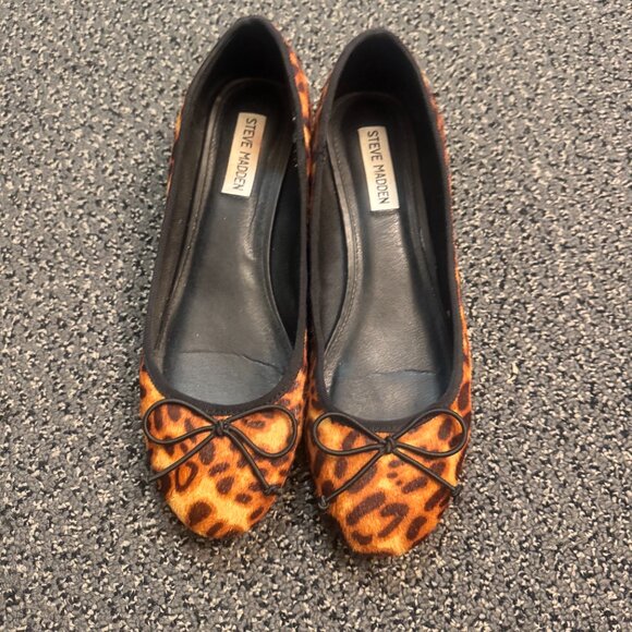 Steve Madden Leopard Ballet Flats - Picture 5 of 5
